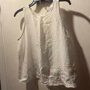 Madewell Sheer Part Silk Top